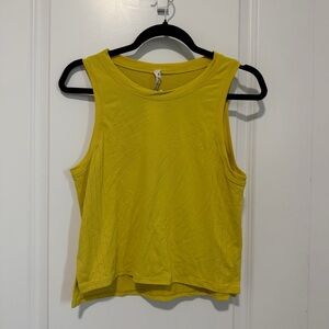Lululemon Athletica Yellow Tank Top